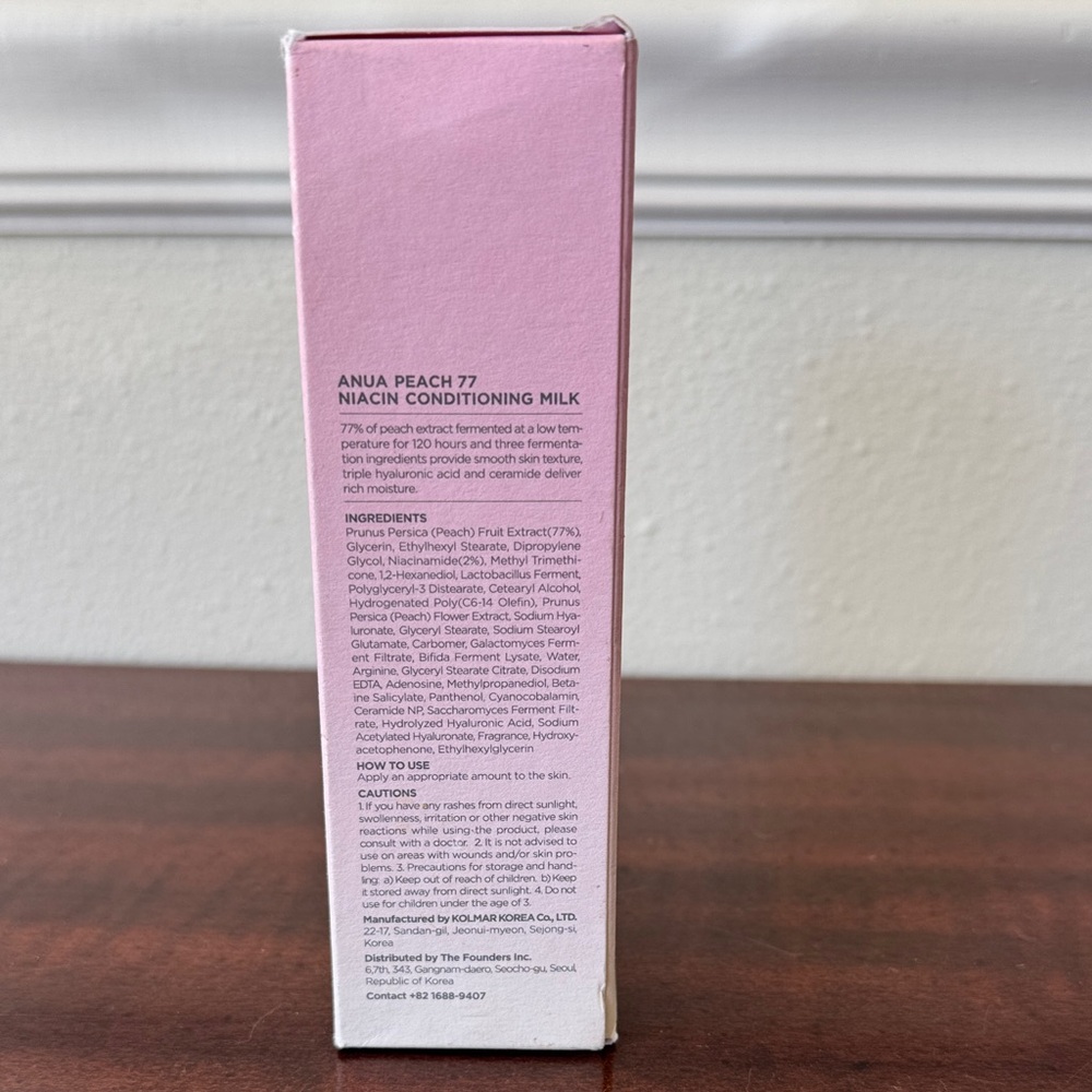 Anua Peach 77 Niacin Conditioning Milk - Picture 2 of 4